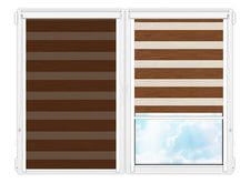 Рулонные кассетные шторы День Ночь равенна 38 цена. Купить в «Мастерская Жалюзи»